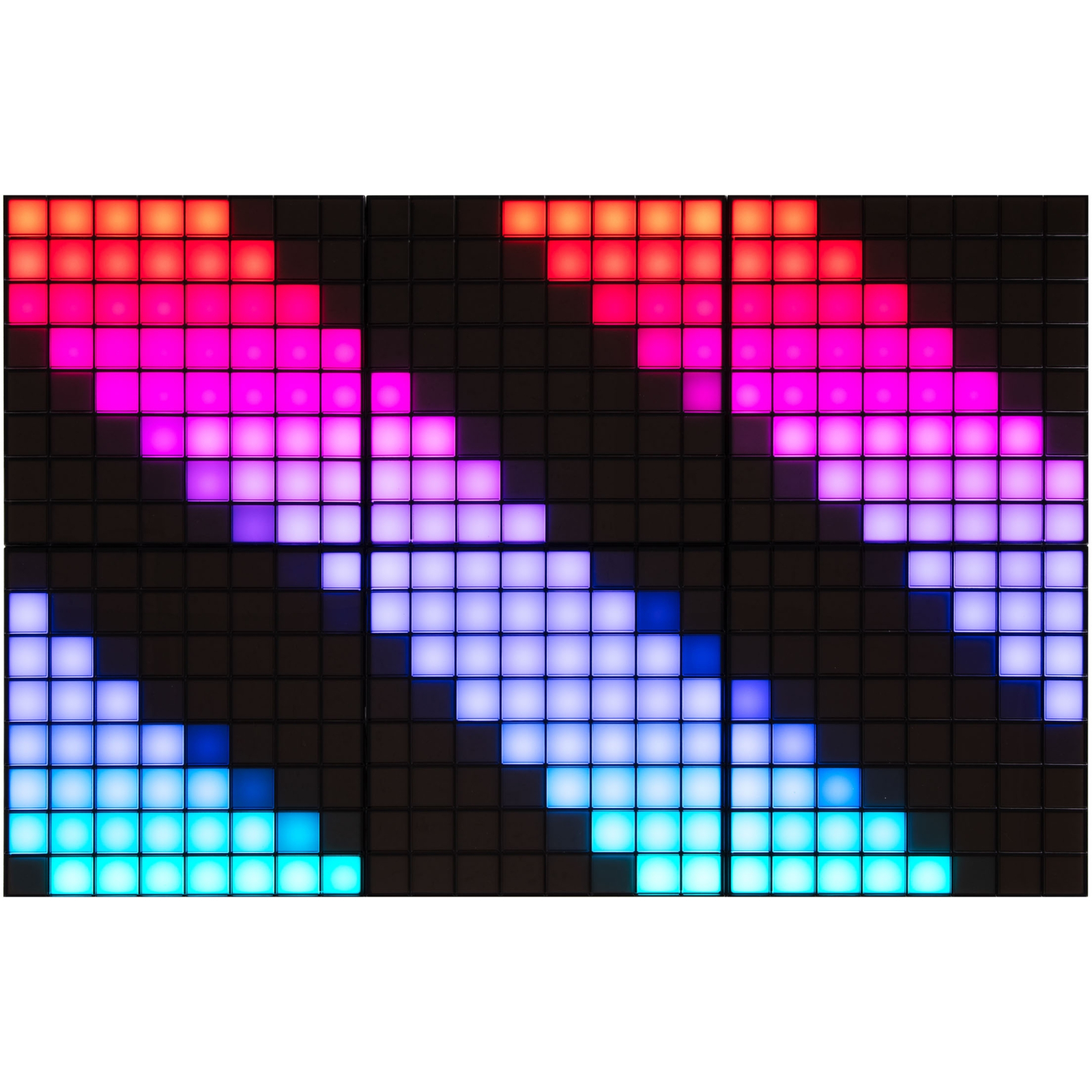 Гирлянда Twinkly Smart LED Squares 1+5 RGB, Gen II, IP20, 16x16см, белый (TWQ064STW-07-BEU) изображение 8
