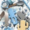 Прорезыватель MinikOiOi Cactus - Mineral Blue (101090003) изображение 4