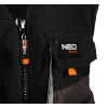Жилет робочий Neo Tools розмір XXL (58), 267 г/м2, посилення з тканини Oxford, потрійний шов (81-260-XXL) зображення 8