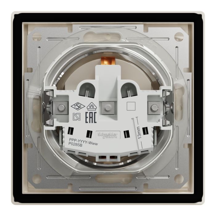 Розетка Schneider Electric ASFORA IP44, антрацит (EPH3100371) изображение 8