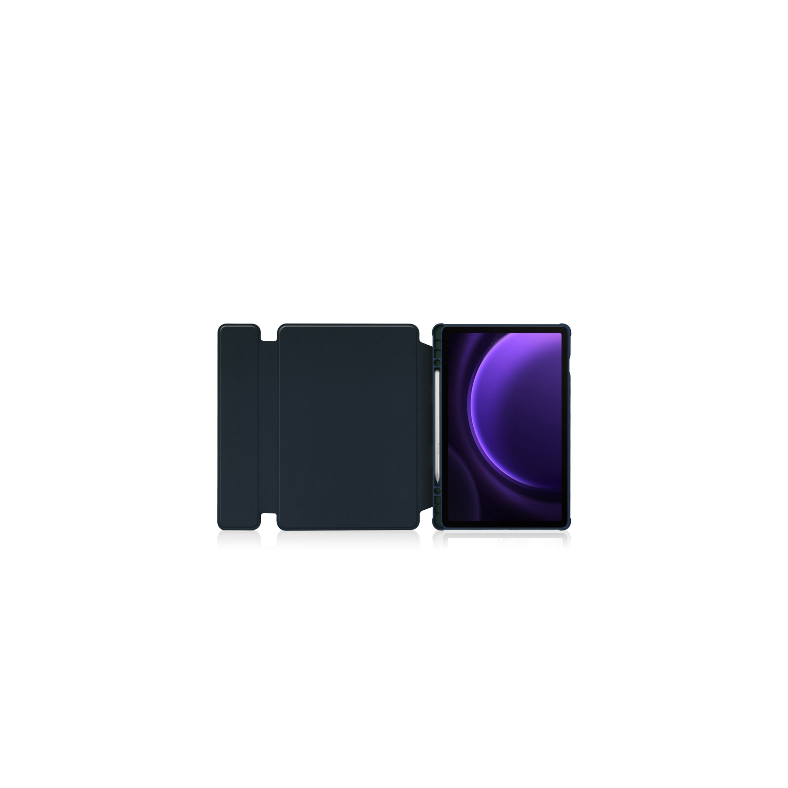 Чехол для планшета BeCover 360° Rotatable Samsung Tab S9 (SM-X710/SM-X716)/S9 FE (SM-X510/SM-X516B) 11.0" Deep Blue (710433) изображение 4