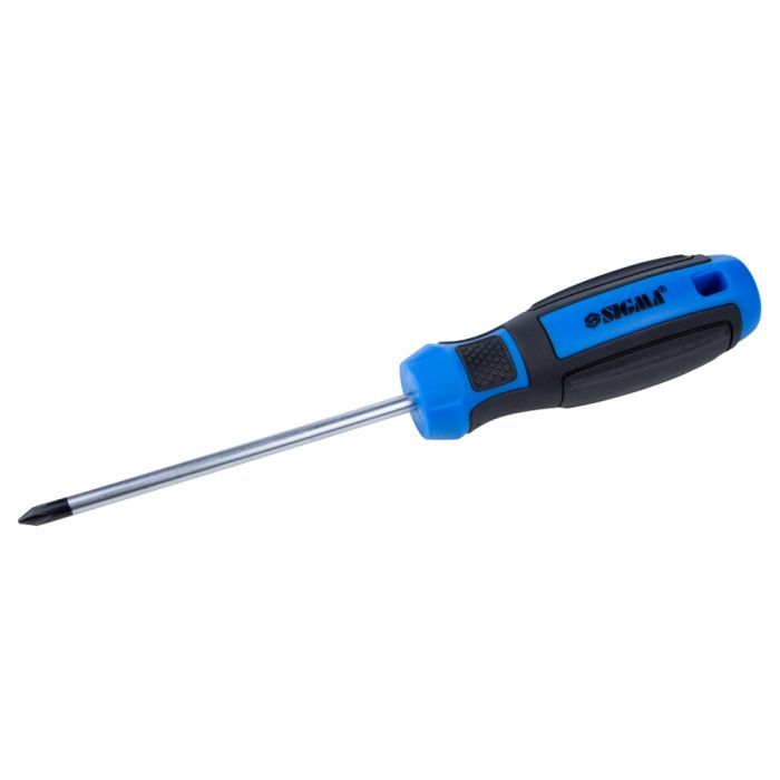 Отвертка Sigma крестовая PH 1x125мм CrV Mega (4009381) изображение 2