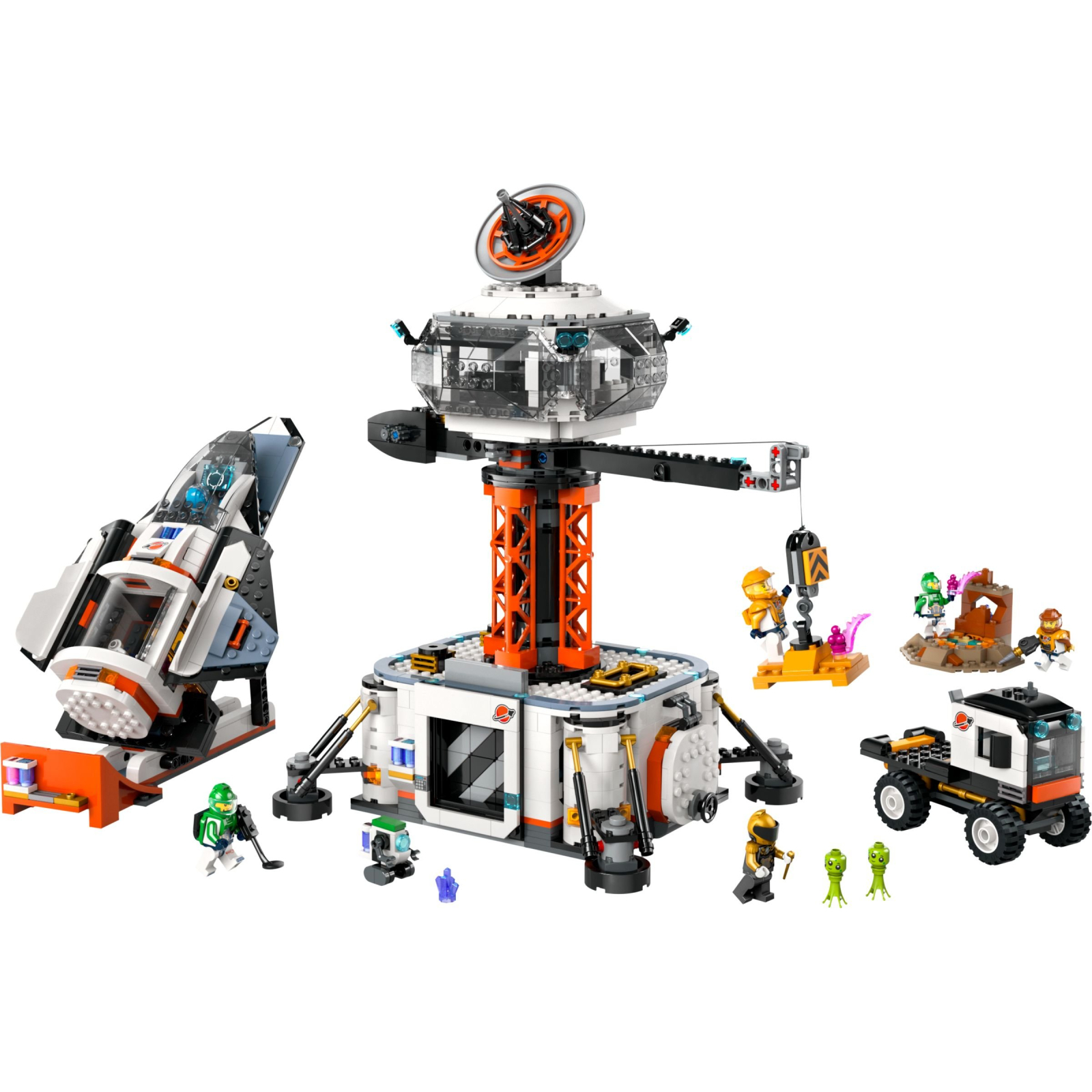 Конструктор LEGO City Космическая база и стартовая площадка для ракеты 1422 деталей (60434) изображение 2