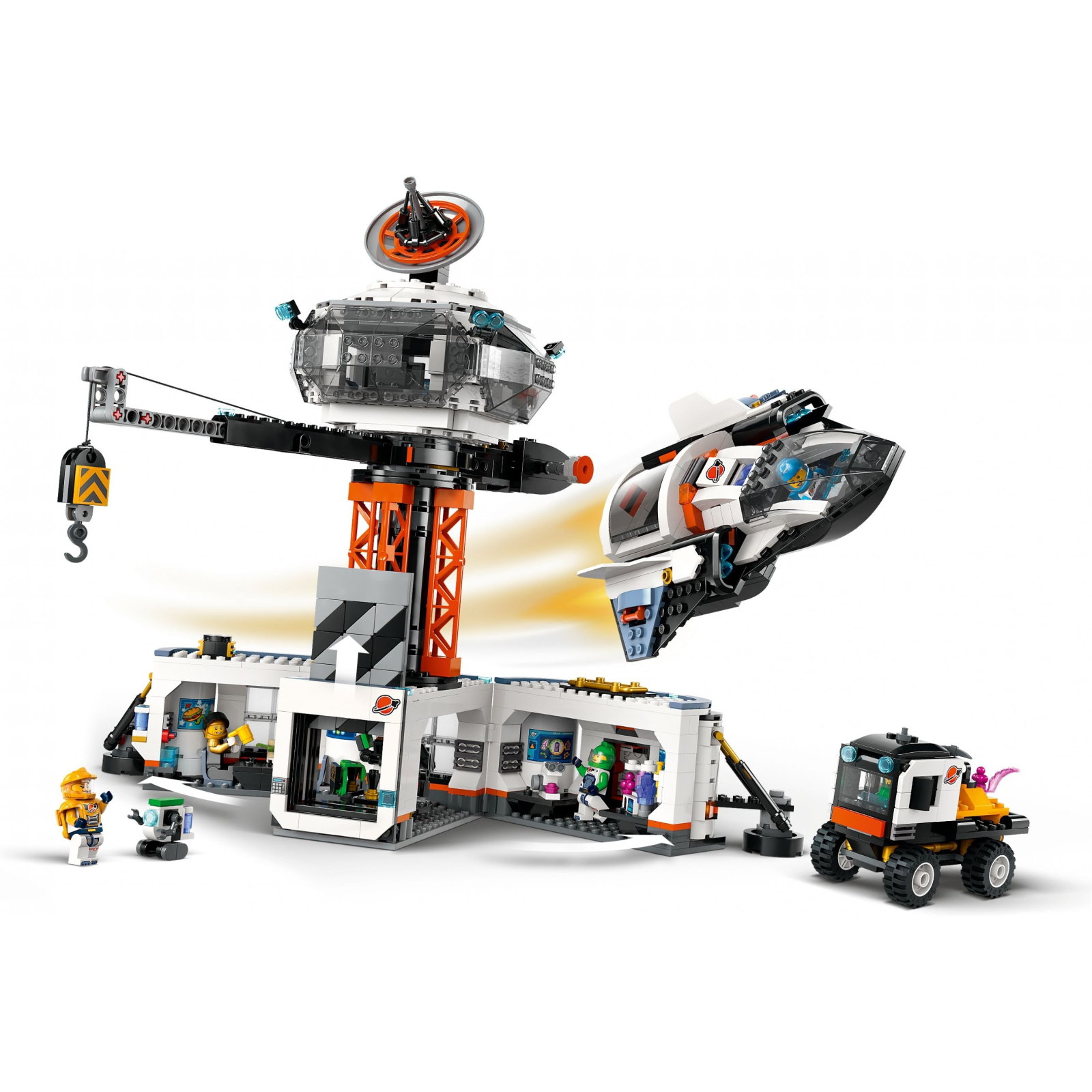 Конструктор LEGO City Космическая база и стартовая площадка для ракеты 1422 деталей (60434) изображение 3