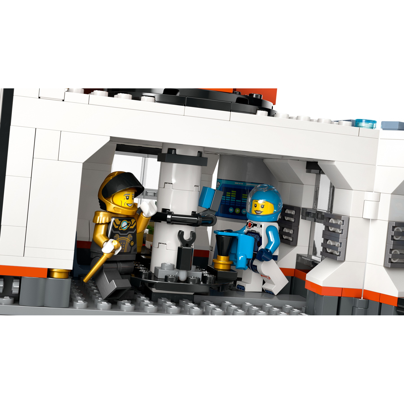 Конструктор LEGO City Космическая база и стартовая площадка для ракеты 1422 деталей (60434) изображение 4