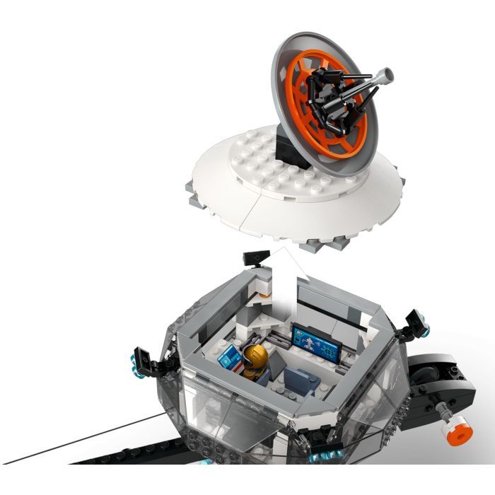 Конструктор LEGO City Космическая база и стартовая площадка для ракеты 1422 деталей (60434) изображение 6