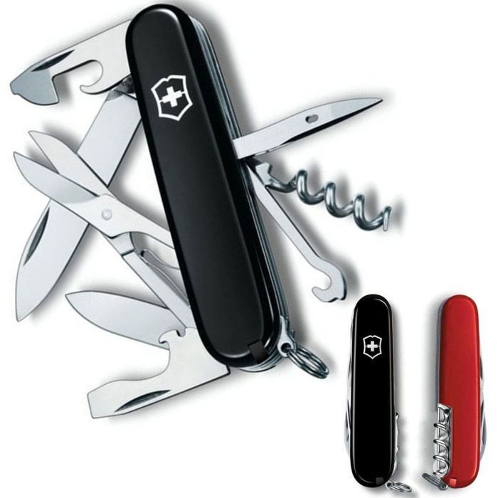 Ніж Victorinox Climber Ukraine Чорно-червоний (1.3703.3.1) зображення 2