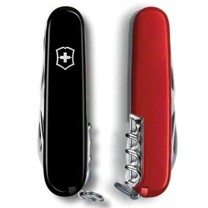 Ніж Victorinox Climber Ukraine Чорно-червоний (1.3703.3.1) зображення 6