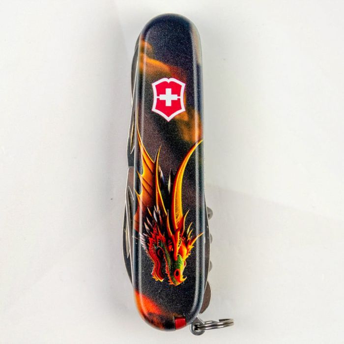 Нож Victorinox Huntsman Zodiac 91 мм Китайський дракон (1.3713_Z3200p) изображение 10