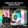 Система жидкостного охлаждения Corsair iCUE Link H150i LCD RGB (CW-9061010-WW) изображение 5