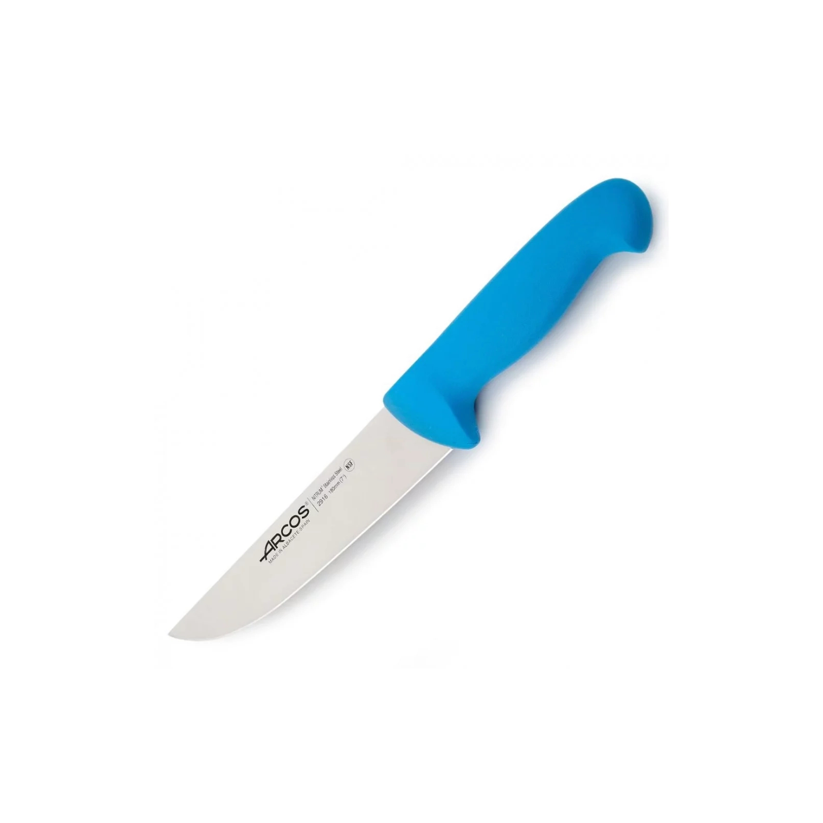 Кухонный нож Arcos серія "2900" для м'яса 180 мм Синій без блістеру (291633)