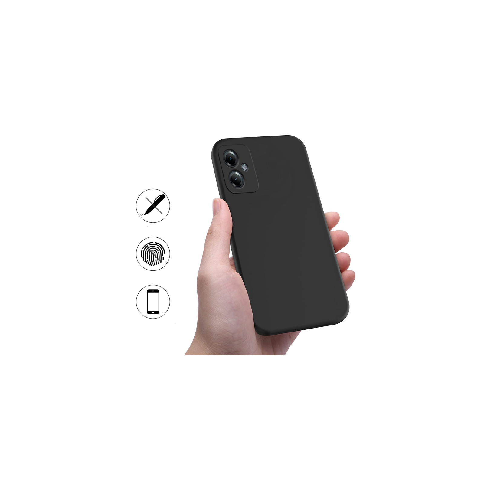 Чохол до мобільного телефона BeCover Motorola Moto G54 / G54 Power Black (710546) зображення 4