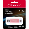 Накопитель SSD USB 3.2 512GB Transcend (TS512GESD310P) изображение 3