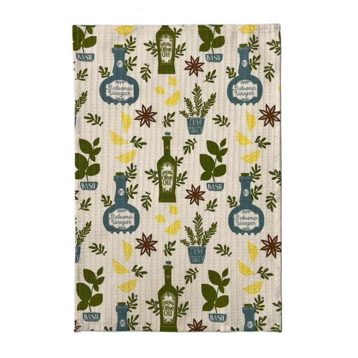 Рушник Прованс вафельний Прянощі 34х50 см (4823093452596)