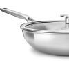 Сковорода KitchenAid Wok MSS 28 см 3,5 л з кришкою (CC003254-001) изображение 3