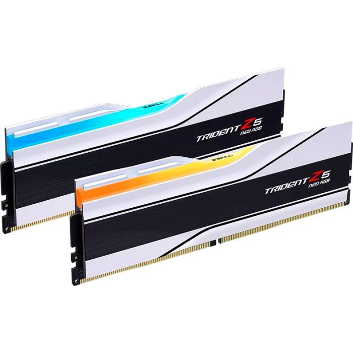 Модуль памяти для компьютера DDR5 32GB (2x16GB) 6400 MHz Trident Z5 Neo RGB Matte White G.Skill (F5-6400J3239G16GX2-TZ5NRW) изображение 2