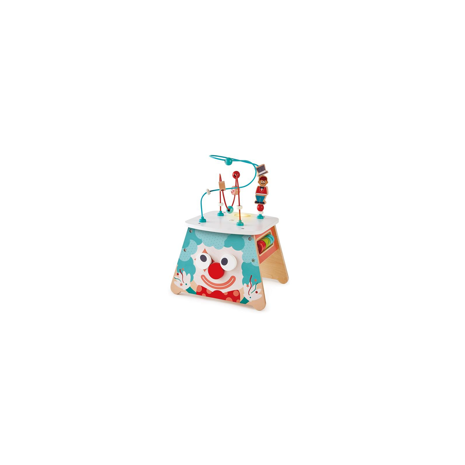 Развивающая игрушка Hape Бизикуб Цирк с подсветкой (E1813) изображение 3