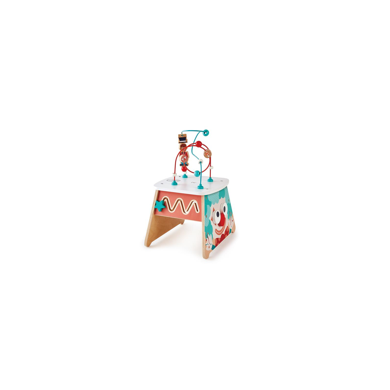 Развивающая игрушка Hape Бизикуб Цирк с подсветкой (E1813) изображение 4