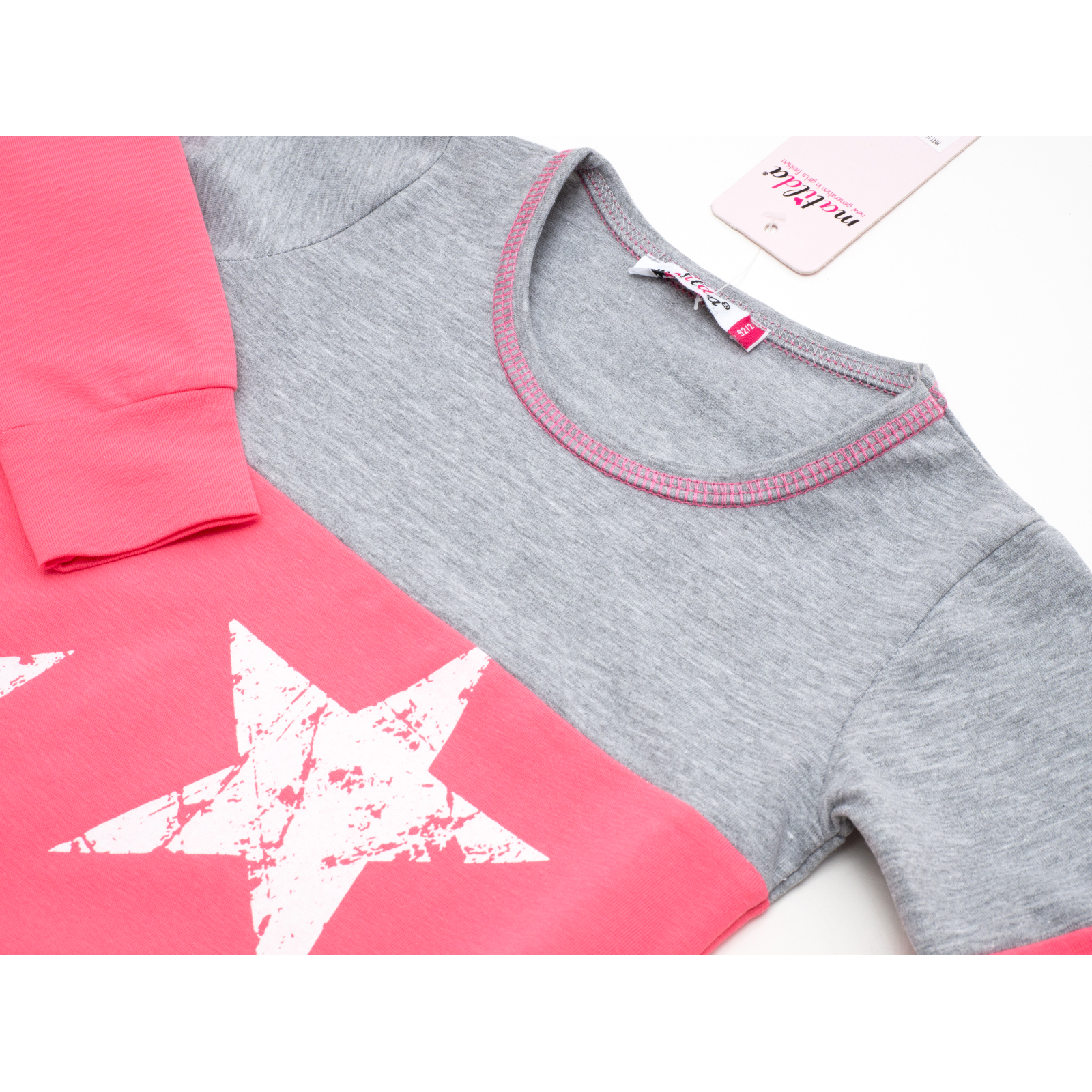 Пижама Matilda со звездочками (7167-128G-pink) изображение 7