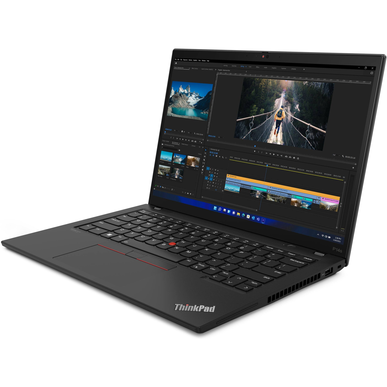 Ноутбук Lenovo ThinkPad P14s G4 (21K50001RA) зображення 3
