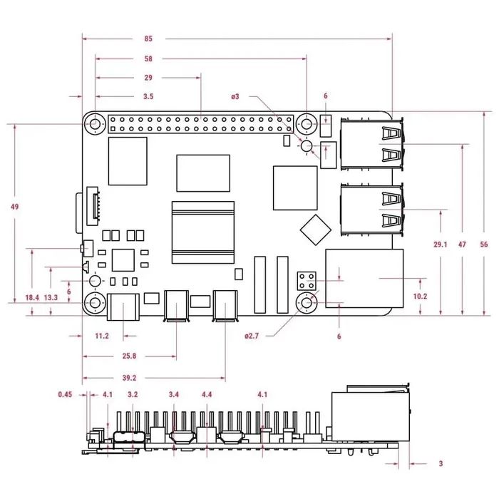 Промисловий ПК Raspberry Pi 5 8GB (RPI5-8GB) зображення 5