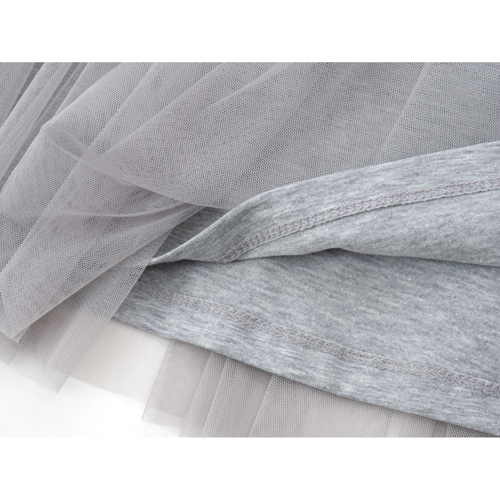 Платье Breeze с фатиновой юбкой (19609-104G-gray) изображение 4