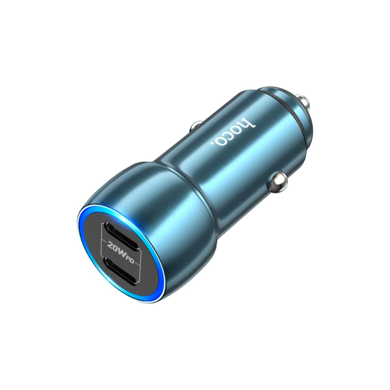 Зарядное устройство HOCO Z48 Tough Type-С/Type-C Sapphire Blue (6931474795045) изображение 2