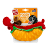 Игрушка для собак GiGwi Foody Friends Хот-Дог с пищалкой 24 см (2262) изображение 2