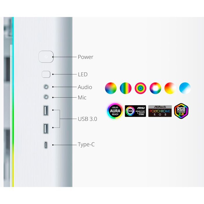 Корпус для ПК MONTECH KING 95 PRO (W) изображение 12