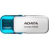 USB флеш накопитель ADATA 64GB AUV 240 White USB 2.0 (AUV240-64G-RWH) изображение 2