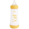 Пляшечка для годування Chicco Perfect 5 Love із силіконовою соскою 4+ міс. 300 мл Жовта (20235.31.40)