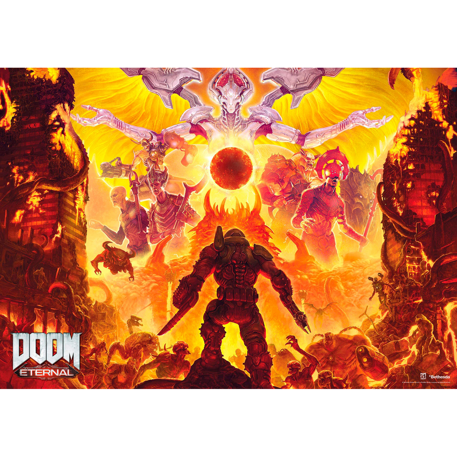 Пазл GoodLoot Doom Eternal Maykr 1000 елементів (5908305231189) зображення 4