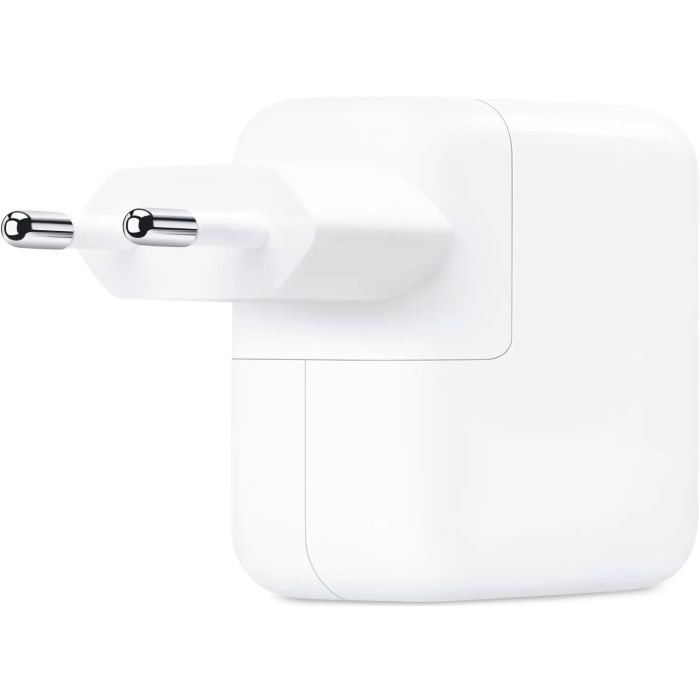 Зарядное устройство Apple 35W Dual USB-C Power Adapter Model A2676 (MW2K3ZM/A) изображение 3