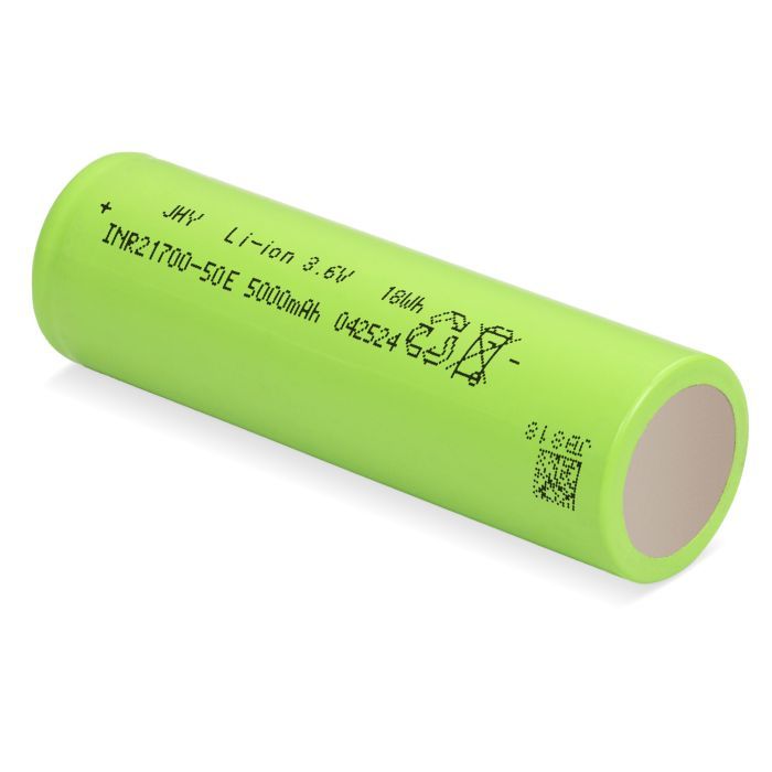 Акумулятор 21700 Li-Ion 5000mAh 3.6V 15A JHY (INR21700-50E) зображення 4