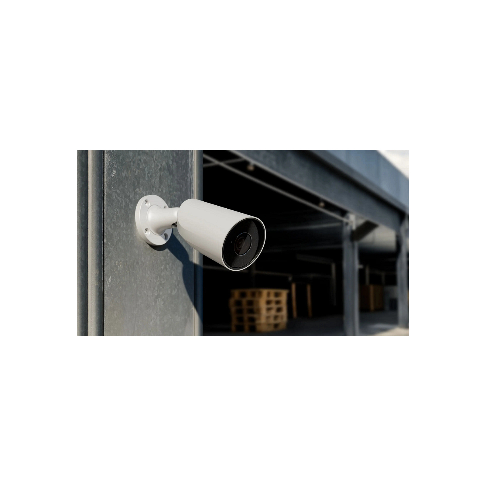 Камера відеоспостереження Ajax BulletCam (5/4.0) white зображення 2