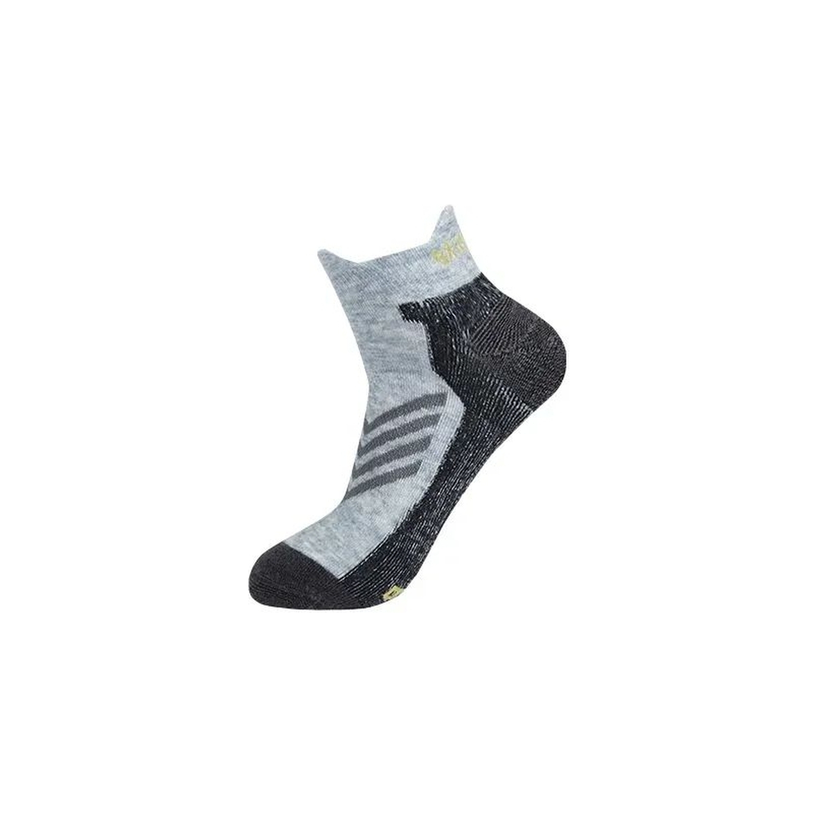 Шкарпетки Naturehike низькі CYY2341ZJ012 чорно-сірі L (6976507668941)