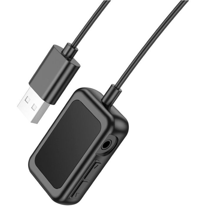 FM модулятор BOROFONE BC49, Black, Box зображення 2