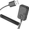 FM модулятор BOROFONE BC49, Black, Box зображення 4