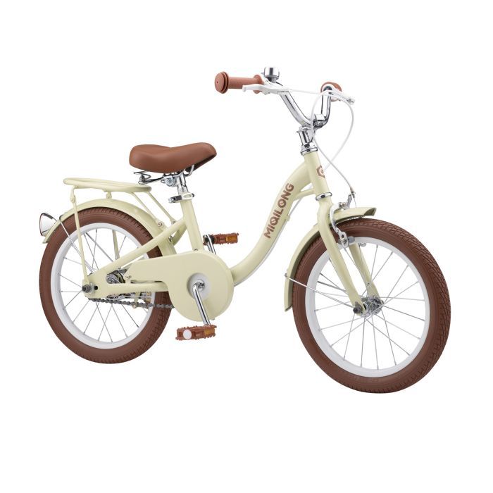 Дитячий велосипед Miqilong LS 16" бежевий (RBB-LS16-BEIGE) зображення 2