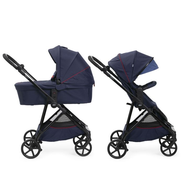 Коляска Chicco 2 в 1 Seety сіра (2900990869008) (87097.53.01)