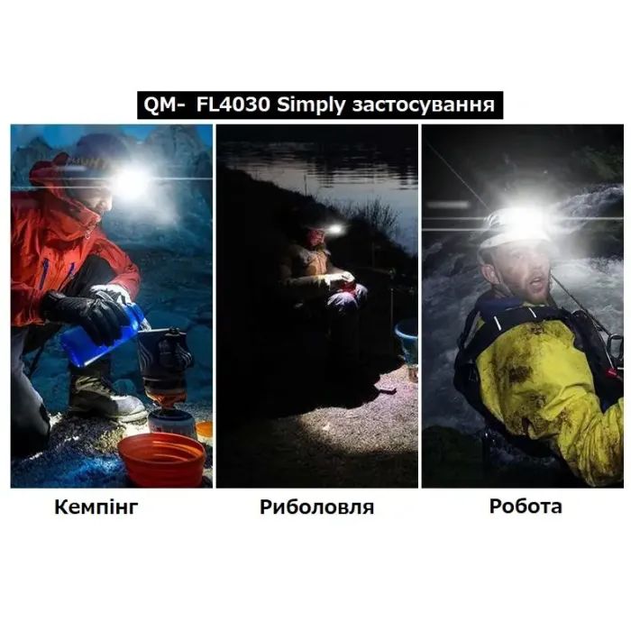 Фонарь Quantum QM-FL4030 Simply COB 3 x AAA/LR03 (QM-FL4030) изображение 7