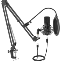 Микрофон Fifine T730 USB Black (T730)