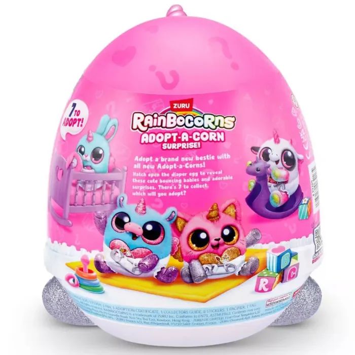 Мягкая игрушка Rainbocorns сюрприз серия B Adopt-a-Corn Surprise (92105B) изображение 5