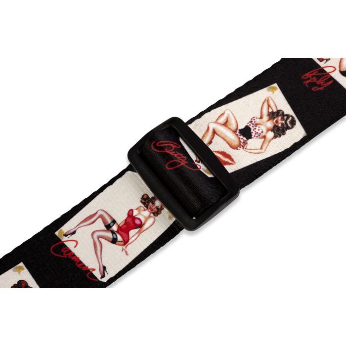 Ремень для гитары Levy's Print Series Guitar Strap Girls (MPS2-072) изображение 3