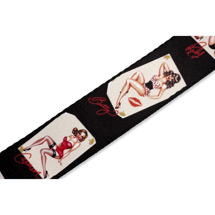 Ремень для гитары Levy's Print Series Guitar Strap Girls (MPS2-072) изображение 4