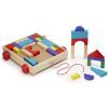 Кубики Melissa&Doug Набір дерев'яних блоків на візку (MD14209) зображення 2