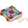 Кубики Melissa&Doug Набір дерев'яних блоків на візку (MD14209)