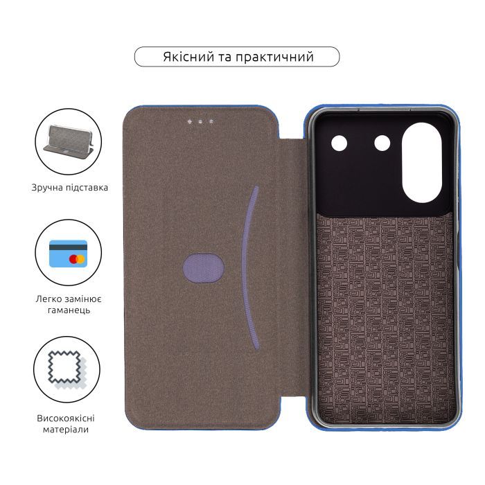 Чохол до мобільного телефона Armorstandart G-Case ZTE Blade A54 4G Blue (ARM70730) зображення 3