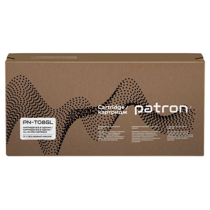 Картридж Patron Canon T08 Green Label (PN-T08GL) изображение 3