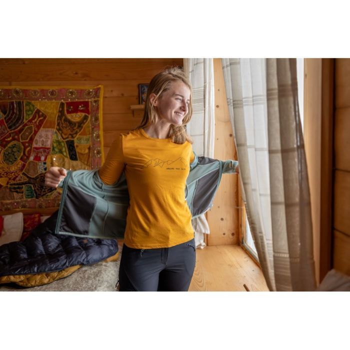 Лонгслив Turbat Cozy Logo 2 LS Wmn golden yellow XS (012.004.4348) изображение 7